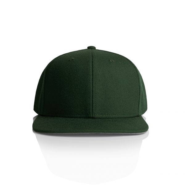 1100 STOCK CAP FOREST GREEN FRONT