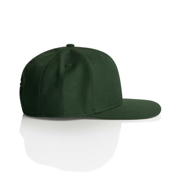 1100 STOCK CAP FOREST GREEN SIDE