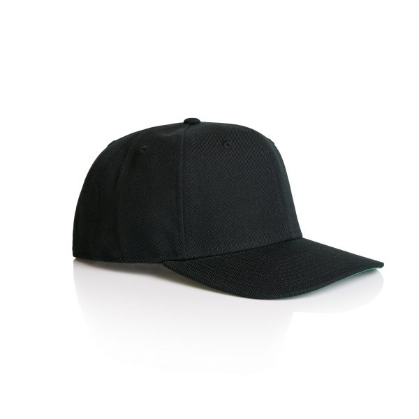 1101 TRIM SNAPBACK CAP BLACK