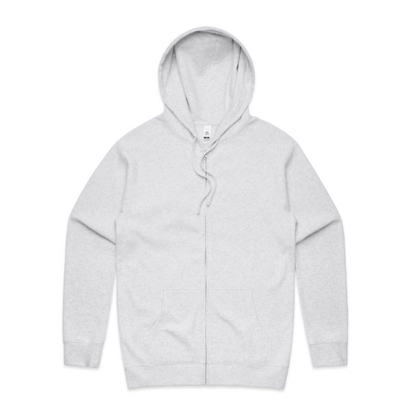 5103 OFFICIAL ZIP HOOD WHITE MARLE