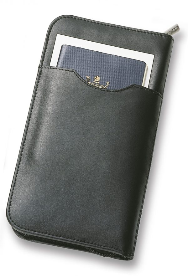9018 Leather Travel Wallet