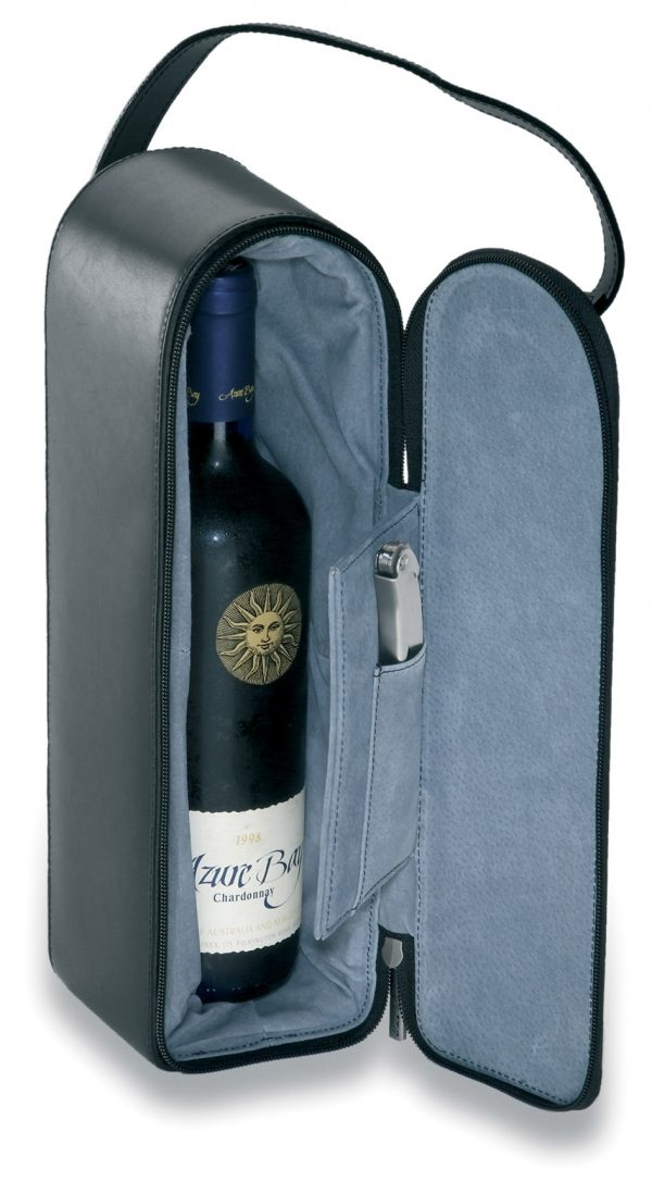 9057 Sinlge Bottle Wine Carrier