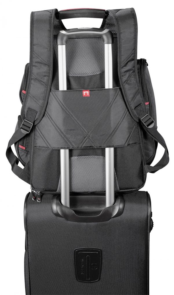 EL003 Elleven Checkpoint Friendly Compu Backpack Stacked