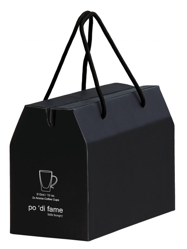 POAGC AROMA GLASS COFFEE CUP SET BOX