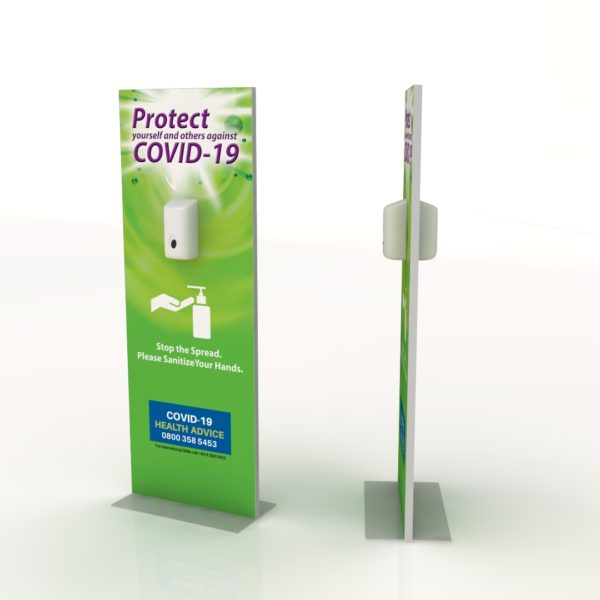 blade stand double sided sanitizer station generic