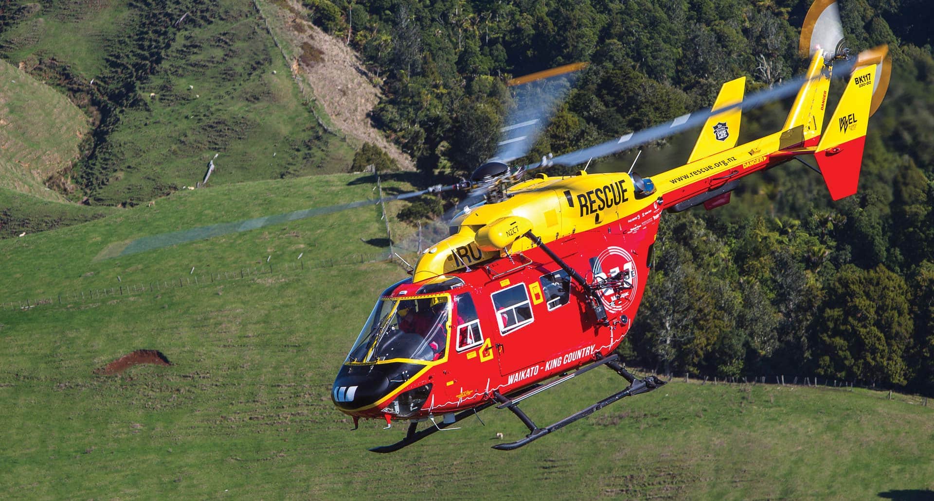Auckland Rescue Helicopter emergency air ambulance service providing 24/7 critical care and lifesaving rescue across New Zealand